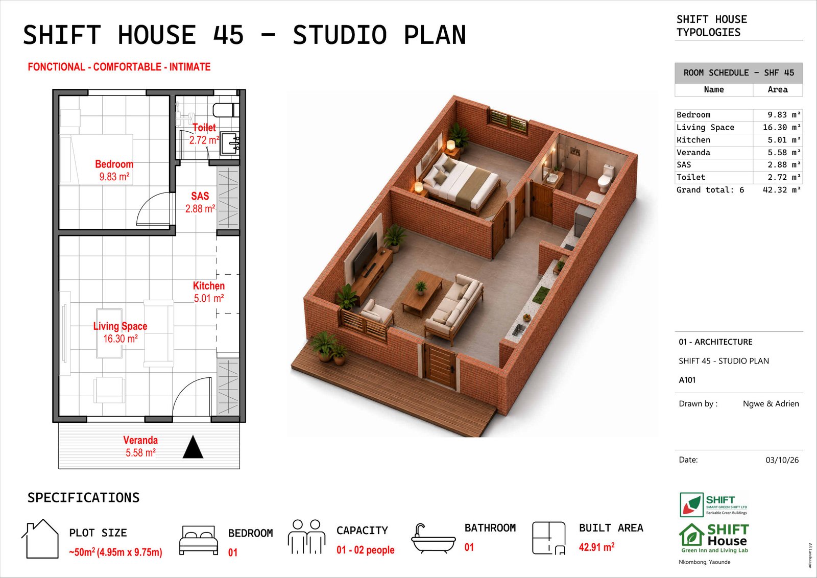 SHIFT House typology plans preview